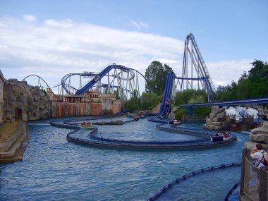 Almanya'da Avrupa parkı su cazibe