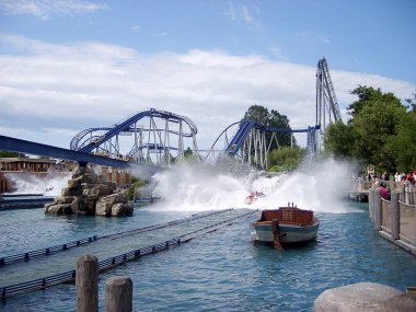 Almanya'da Avrupa parkı su cazibe