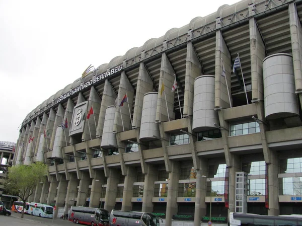 Santiago bernabeu stadion von real madrid — Stockfoto