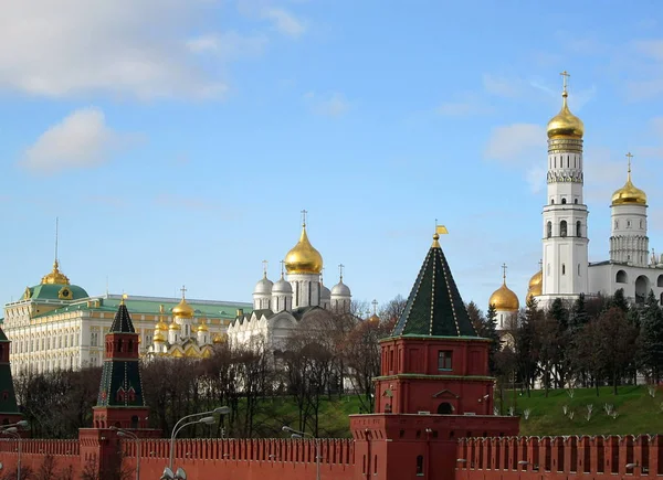 Архитектура Москвы Кремлинин, Россия — стоковое фото