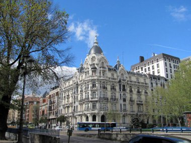 Madrid, İspanya'da güzel mimari