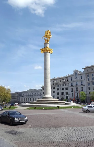 Place de la liberté de Tbilissi — Photo