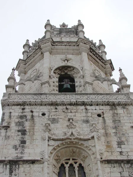 Gerónimos Lisboa historia patrimonio monasterio gótico — Foto de Stock