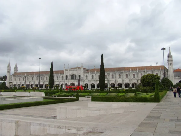 Готическое наследие Лиссабонского монастыря — стоковое фото