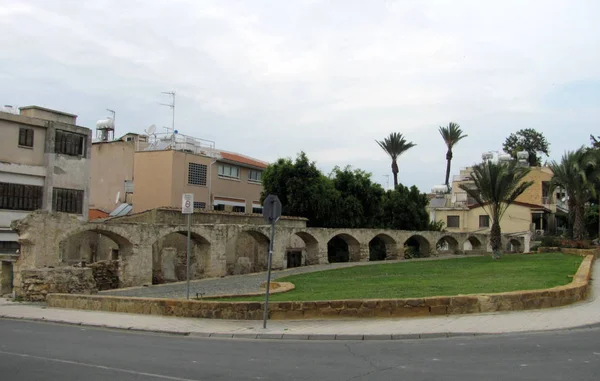 Starověký akvadukt v Nicosii — Stock fotografie