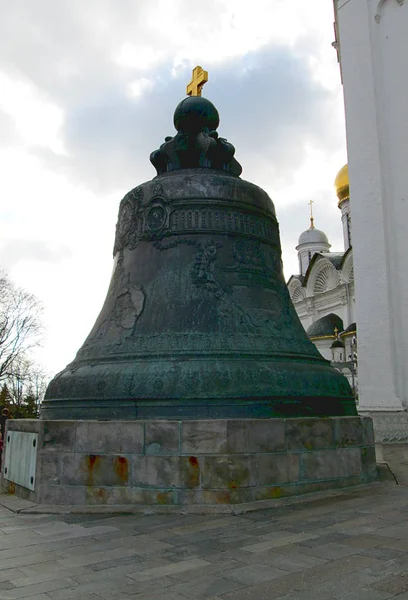 Dentro del Kremlin. Vista del Zar Bell — Foto de Stock