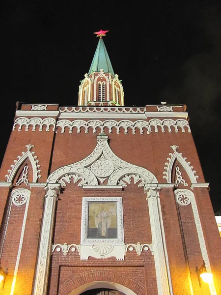 Wieża kremla moskiewskiego — Zdjęcie stockowe