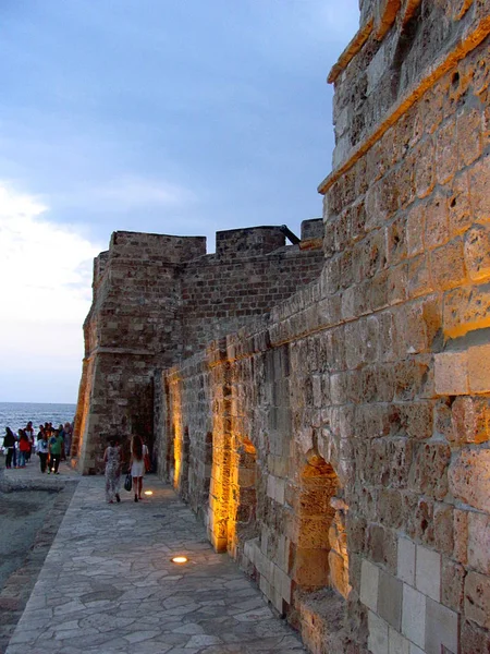 Fortaleza medieval histórica, Larnaca, Chipre —  Fotos de Stock