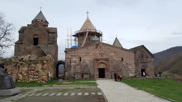 The monastery complex Goshavank near Dilijan Northern Armenia — Stock Photo, Image