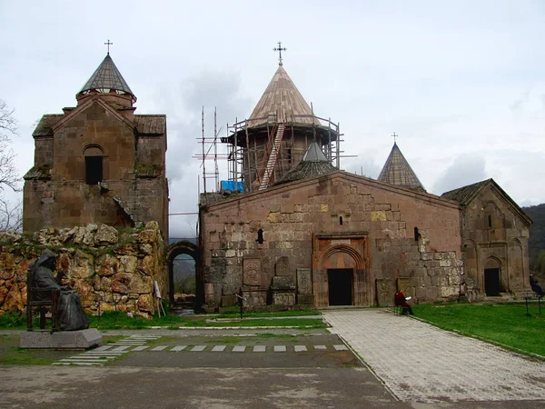 The monastery complex Goshavank near Dilijan Northern Armenia — Stock Photo, Image