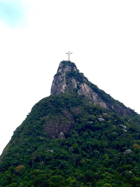 Rio de Janeiro'da Kurtarıcı İsa'nın panoramik görünümü