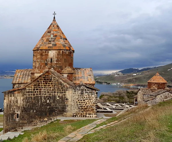 The ancient Sevanavank monastery, Sevan, Armenia — Stock Photo, Image