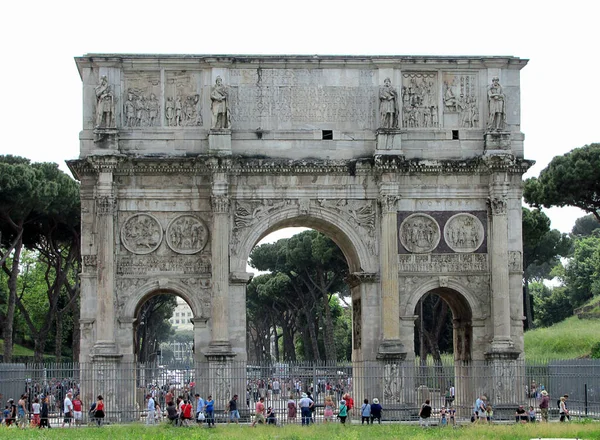 Rome Italie Mai 2013 Vue Arc Triomphe Historique Constantin — Photo