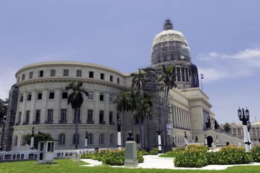 Milli Capitol binası / El Capitolio Havana, Küba 03.06.2018 üzerinde