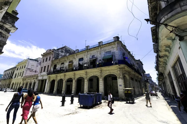 Havana Nın Yoida Eski Konut Havana Küba 2018 Üzerinde — Stok fotoğraf