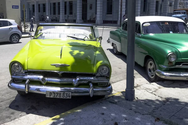 Vintage Amerikaanse Auto Havana Cuba 2018 — Stockfoto