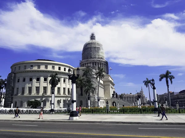 Narodowego Capitol Building Capitolio Hawanie 2018 Obraz Stockowy