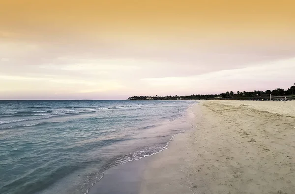 Varadero Küba Atlantik Okyanusu Üzerinde Gün Batımı — Stok fotoğraf