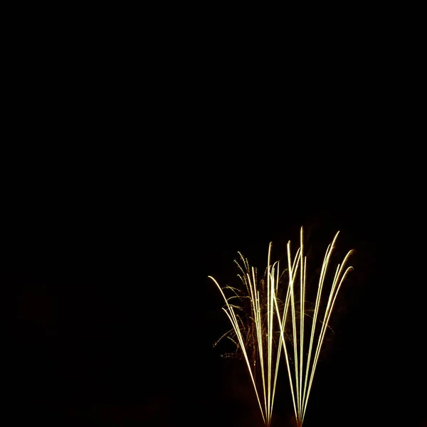 Fireworks Display Night London — Stock Photo, Image