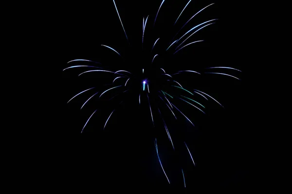 Fireworks Night Show London United Kingdom — Stock Photo, Image