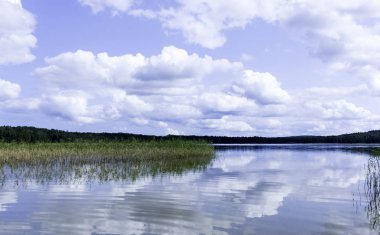 Choczewskie Lake, Choczewo, Kaszuby, Polonya