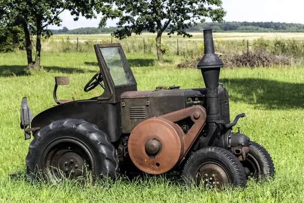 Vintage Duitse Trekker Lanz Bulldog Choczewo Kaszuby Polen Augustus 2018 — Stockfoto