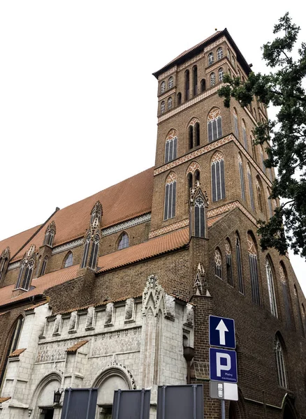 Iglesia Santiago Apóstol Torun Polonia Agosto 2018 — Foto de Stock