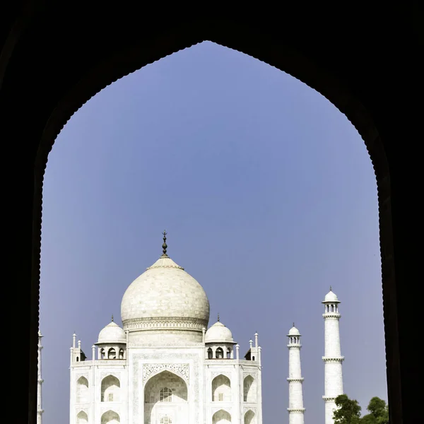 Зображення Корони Палаци Тадж Махал Грудня 2018 Році Місті Agra — стокове фото