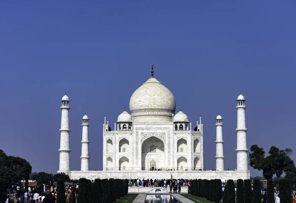 Corona Los Palacios Taj Mahal Agra Uttar Pradesh India Diciembre — Foto de Stock