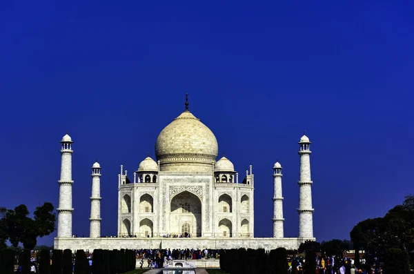 Corona Los Palacios Taj Mahal Agra Uttar Pradesh India Diciembre — Foto de Stock