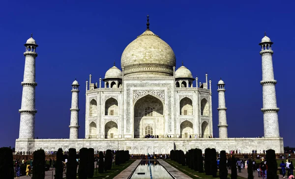 Korona Paloták Taj Mahal Agra Uttar Pradesh India 2018 December — Stock Fotó