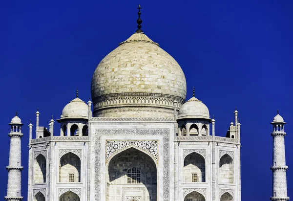 Couronne Des Palais Taj Mahal Agra Uttar Pradesh Inde 1Er — Photo