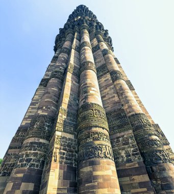 Qutb Minar tower adlı Qutub Minar karmaşık Yeni Delhi, Hindistan üzerinde 25 Kasım 2018