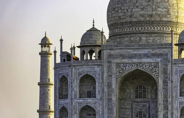 Corona Los Palacios Taj Mahal Agra Uttar Pradesh India Diciembre — Foto de Stock