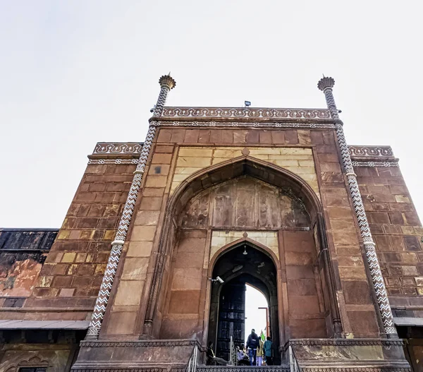 South Gate Gate Manier Aan Taj Mahal Agra Uttar Pradesh — Stockfoto