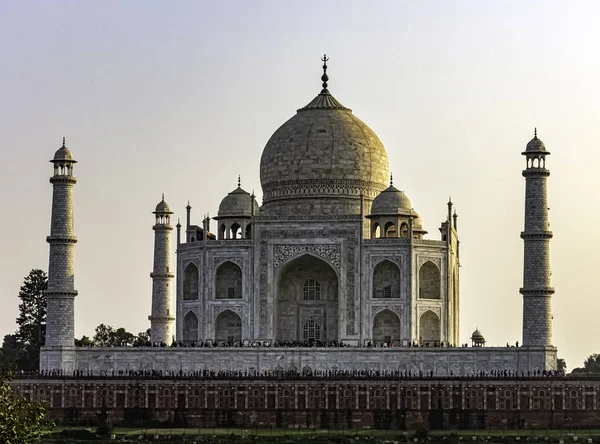 Corona Los Palacios Taj Mahal Agra Uttar Pradesh India Diciembre —  Fotos de Stock