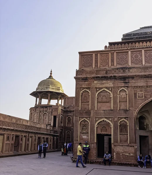 2018年12月1日 印度北方邦阿格拉红堡的 Shah Jahani Mahal — 图库照片