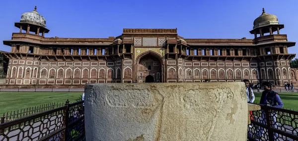 Палац Jahangir Jahangiri Махал Місті Agra Червоний Форт Агра Уттар — стокове фото