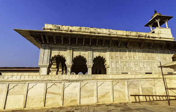 Khas Mahal Agbari Mahal Aramgah Anguri Bagh Forte Vermelho Agra — Fotografia de Stock