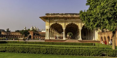 Diwan-ben-Am ya da kamu Hall Agra kırmızı kale - Agra, Uttar Pradesh, Hindistan ile 1 Aralık 2018