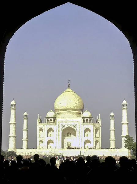 Корона Палаци Тадж Махал Місті Agra Уттар Прадеш Індія Грудня — стокове фото