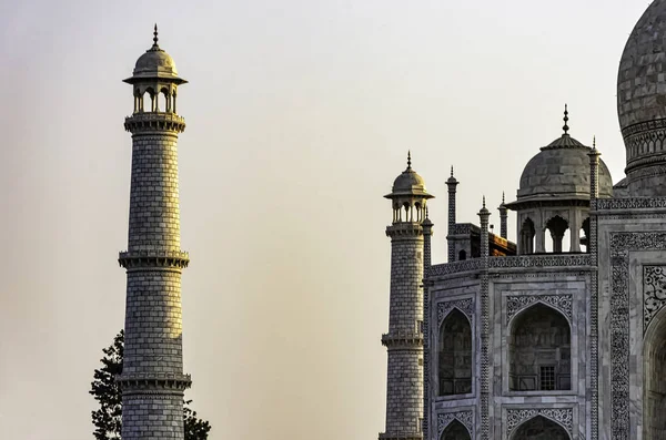 Torre Taj Mahal Agra Uttar Pradesh Índia Dezembro 2018 — Fotografia de Stock