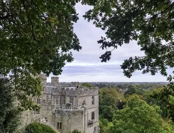 Castelo Warwick Warwick Warwickshire Reino Unido Outubro 2018 — Fotografia de Stock