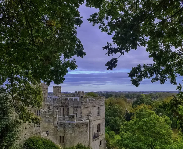 Warwick Castle Warwick Warwickshire Reino Unido Octubre 2018 — Foto de Stock