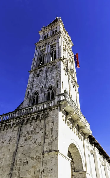 Catedral San Lorenzo Histórica Ciudad Trogir Croacia Octubre 2016 — Foto de Stock