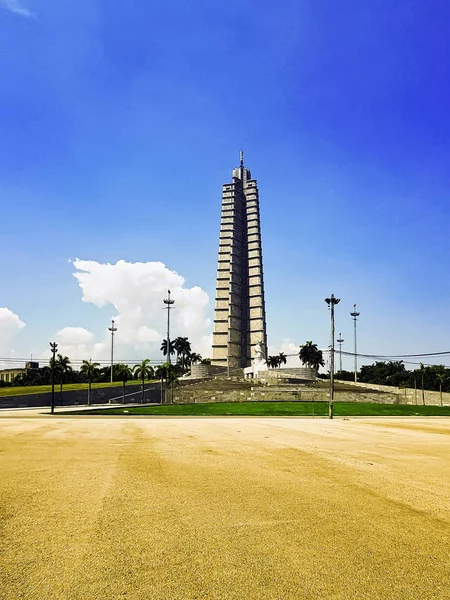 Mémorial Jos Mart Place Révolution Plaza Revolucin Havane Cuba Juin — Photo