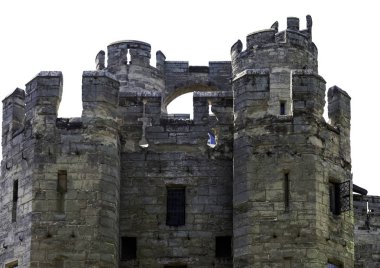 Warwick Castle - kapısı / Gatehouse Warwick, Warwickshire, İngiltere üzerinde 05 Ağustos 2018