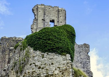 Corfe Castle - Corfe kalıntıları / Wareham, İngiltere