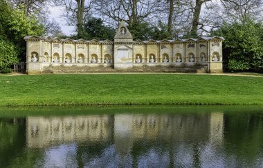 Stowe içinde İngiliz kodamanlar, Buckinghamshire, İngiltere üzerinde 28 Mart 2019 Tapınağı