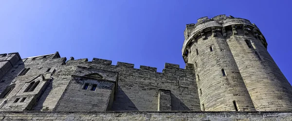 沃里克城堡 凯撒塔在沃里克沃里克 沃里克 英国2019年4月21日 — 图库照片
